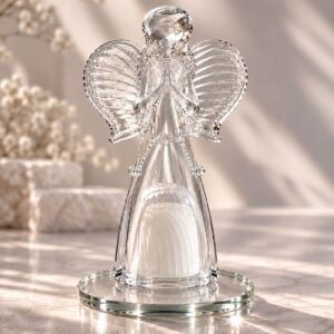 Cinderella Angel, Guardian of Memories | Jílek Glassworks, Czech Republic | Glass Soul 2026 | glass urn